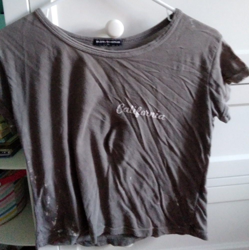 Brandy Melville grey california shirt